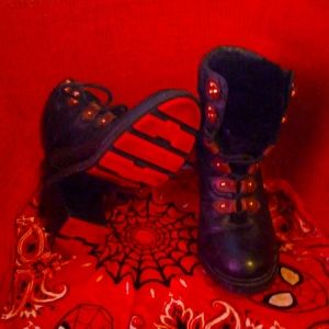 NEW BLACK ALDO(red bottoms)